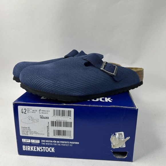Birkenstock Boston “Corduroy Indigo” 2024 main image 4